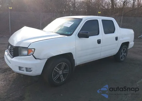 2012 Honda Ridgeline Sport из США, поврежденный, VIN 5FPYK1F72CB002336